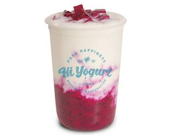 Dragon Fruit Yogurt Shake (火龙果果酸奶)